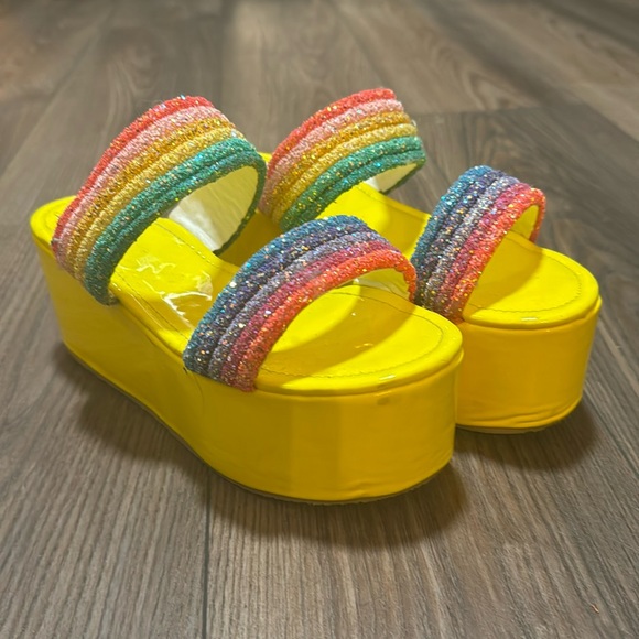 Dolls Kill | Shoes | Sour Candy Platform Slide | Poshmark